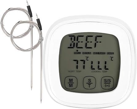 Review CHICIRIS Meat Thermometer – Touch Screen Digital Barbecue Thermometer with Timing Function Kitchen Cooking Accessory Review CHICIRIS Meat Thermometer – Touch Screen Digital Barbecue Thermometer with Timing Function Kitchen Cooking Accessory