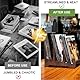 Piashow Schallplatten Aufbewahrung, 3 Schichten Schallplattenständer, Vinyl Halter, Schallplatten Regal, Retro-Schallplattenständer aus Holz, Schallplatten Deko Vinyl Regal
