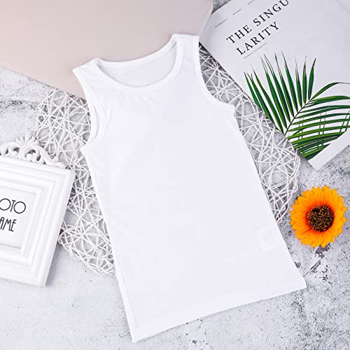 Cooraby 6 Pack Toddler Tank Top Kids Undershirts Soft Undershirt For Boys And Girls #TOP4
