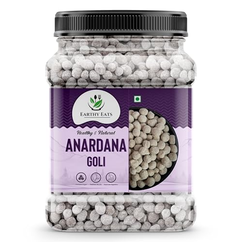 Image of Earthy Eats Anardana Goli 1000 G| Sweet and Tangy Digestive Treat | Authentic Indian Mouth Freshener | Made with Pomegranate Seeds and Spices l For Kids and Adults