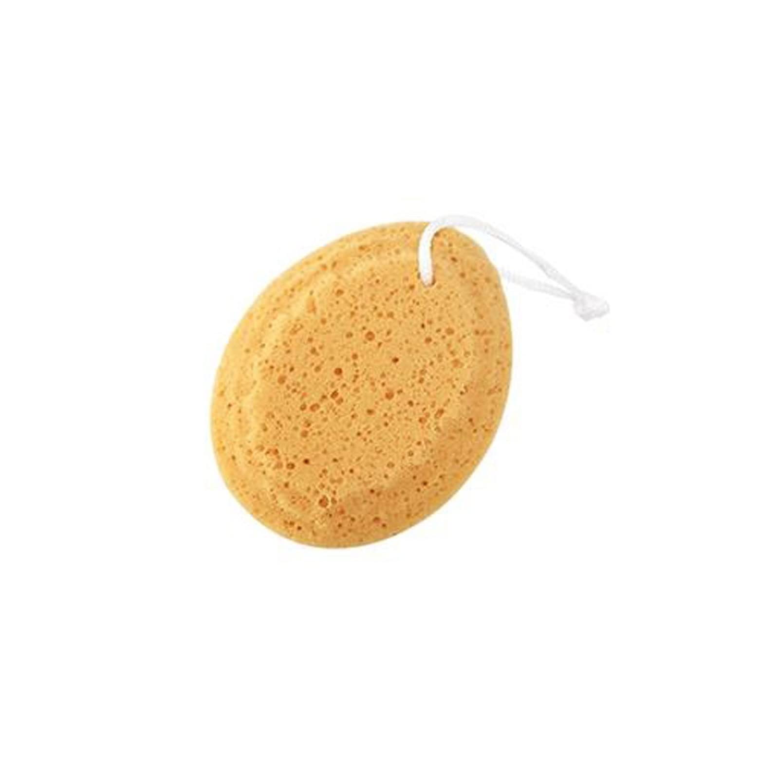 Esponja de Cepillado en seco, esponjas de baño for Ducha, Cuerpo Natural, Exfoliante, Panal de Abeja, mar, bebé, Algas Marinas, Suave baño, sensación de Lana, esponjas