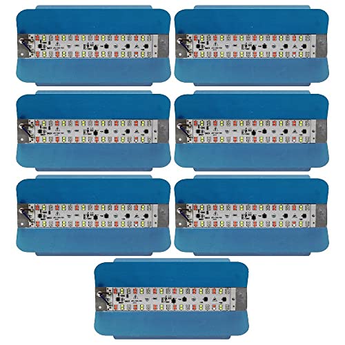 Image of MLD BL2586 Multicolor 30W Automatic Colour Changing Light (Red, Green, Blue) Waterproof LED Tungstun Loding RGB Flood Lights | Pack of 7