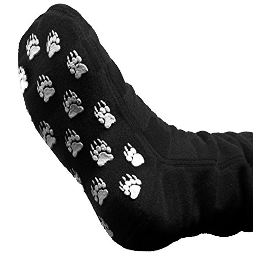 Polar Feet Nonslip Fleece Socks for Men and Women with Grippers, Unisex2