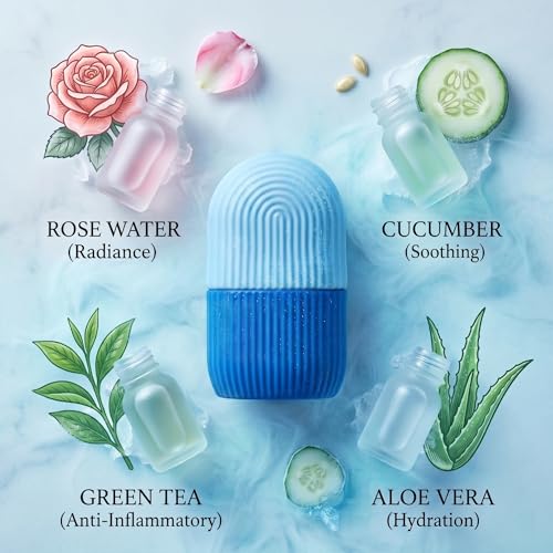 Image of Ice Roller for Face and Eyes, Blue, Pack of 1