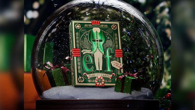 Theory11 Elfenspielkarten in Premium-Qualität, perfekt für Weihnachtsfilmfreunde, Buddy Fans und Pokerkarten-Sammler – Bild 3