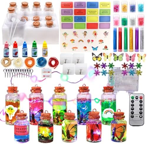Kit Bricolage 3000 Pièces Pour Enfants 4-12 Ans - Activités Manuelles Créatives Avec Cure-Pipes, Pompons, Plumes Et Perles