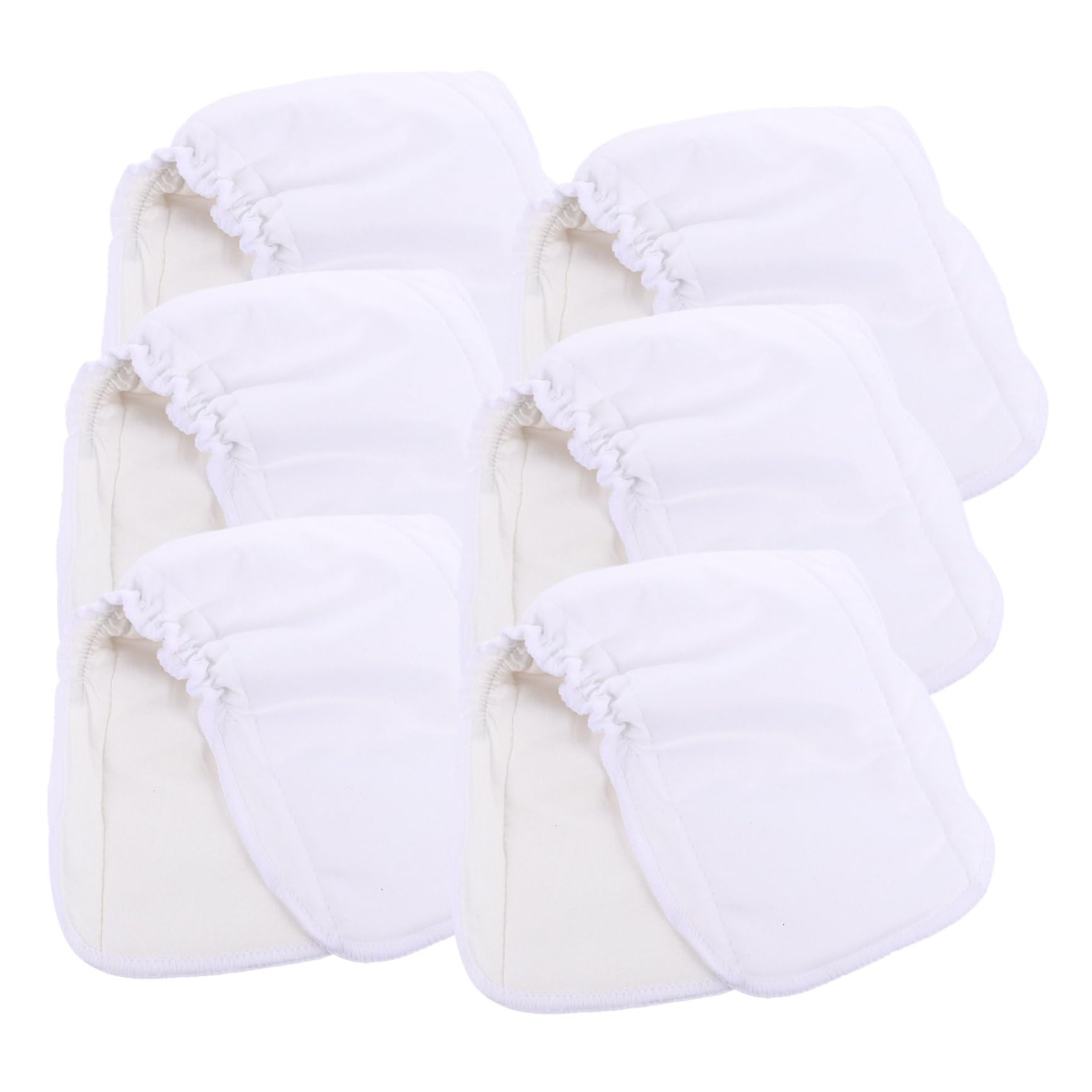 6 Piezas Insertos de de Bambú Reutilizables de Ecológicos Lavables para Bebés de Bambú Único