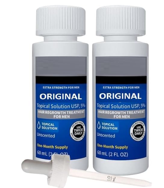 Hair-Regen Tratamento Avançado de Crescimento Capilar com Minoxid...