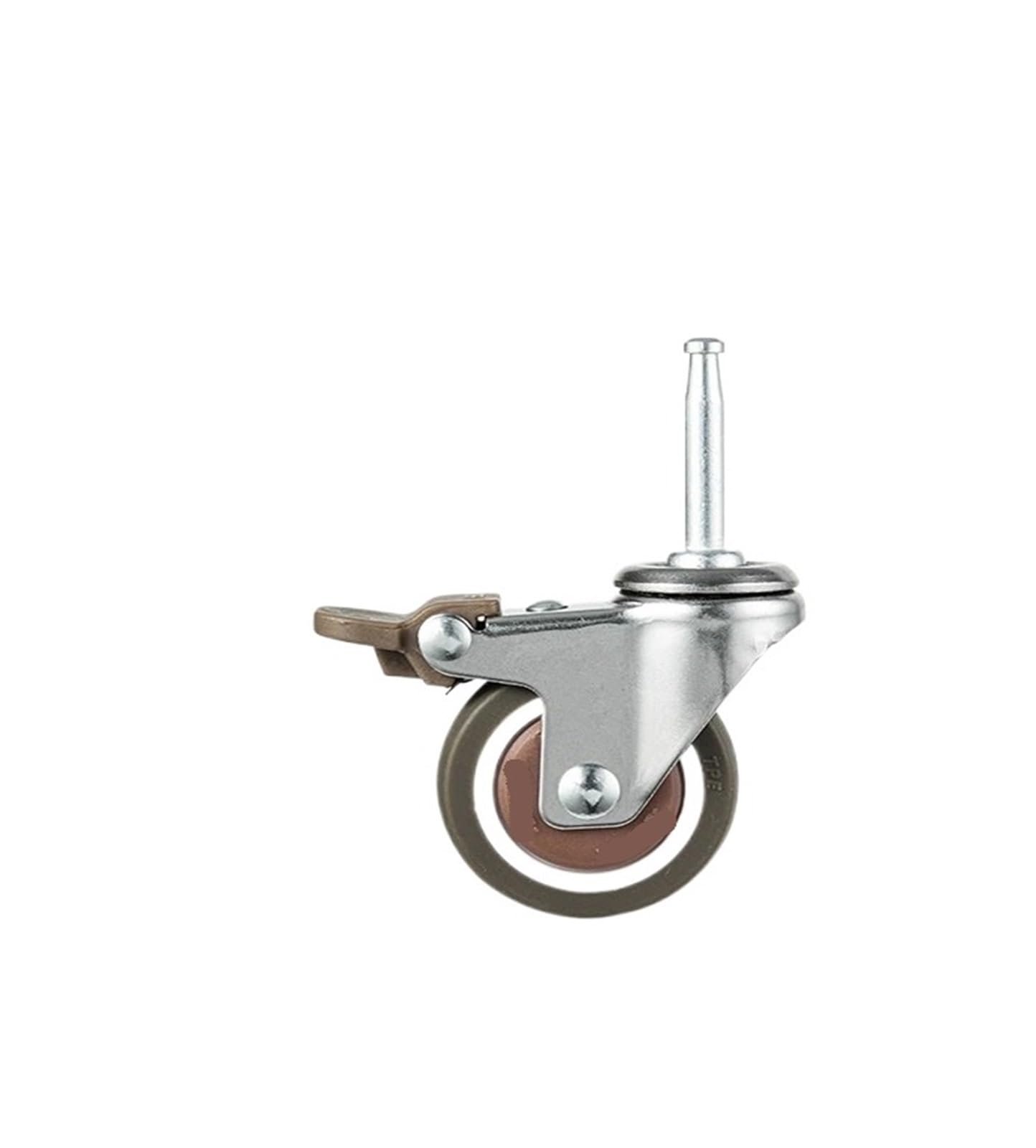 Mxxdmopd No.1-4 Pcs 4 Pieces/Lot 1.5 Inch Furniture Accessories Rod Wheel Silent Swivel Caster Pulley Roller(No.1-4 Pcs)