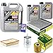 Produktbild QR-PARTS 69364512 Filter Set Inspektionspaket 7 Liter Liqui Moly Motoröl Top Tec 4100 5W-40 MANN-FILTER Innenraumfilter Kraftstofffilter Luftfilter Ölfilter