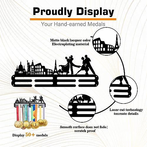Cintre de médailles support d'affichage mural pour médaille de sport et de danse