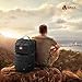 Orca Tactical SALISH 40L MOLLE Army Military Backpack Bug Out Bag Rucksack Assault Pack (Black)