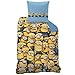 Produktbild LINON Kinder Wende BETTWÄSCHE Minions Brothers 135 x 200 cm / 80 x 80 cm NEU & OVP - ICH EINFACH UNVERBESSERLICH - Despicable ME - BOB - Kevin