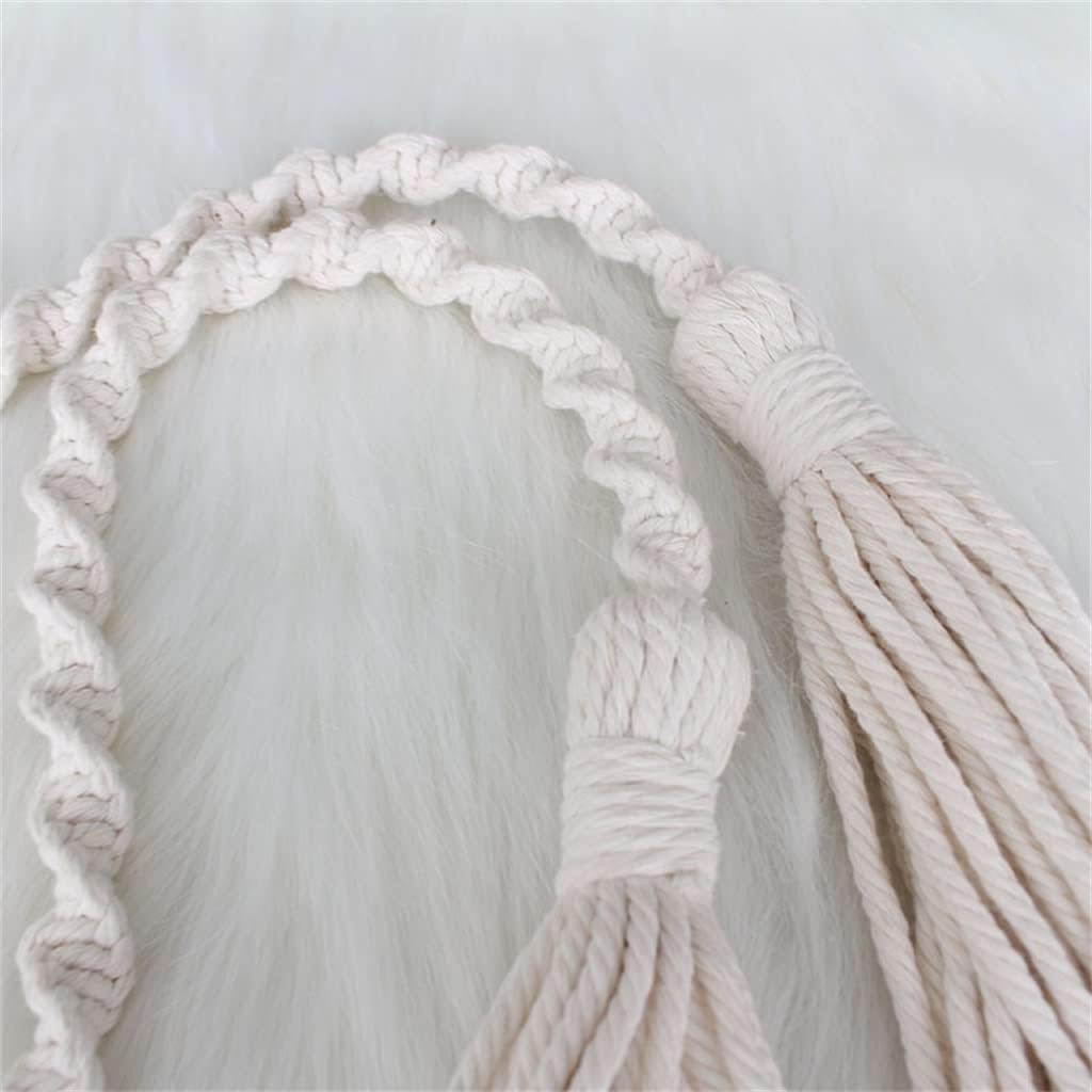 FMURY Curtain Strap Yarn Strap Strap Rope Hook Storage Hand-Woven Tassel Strap Rope Decoration