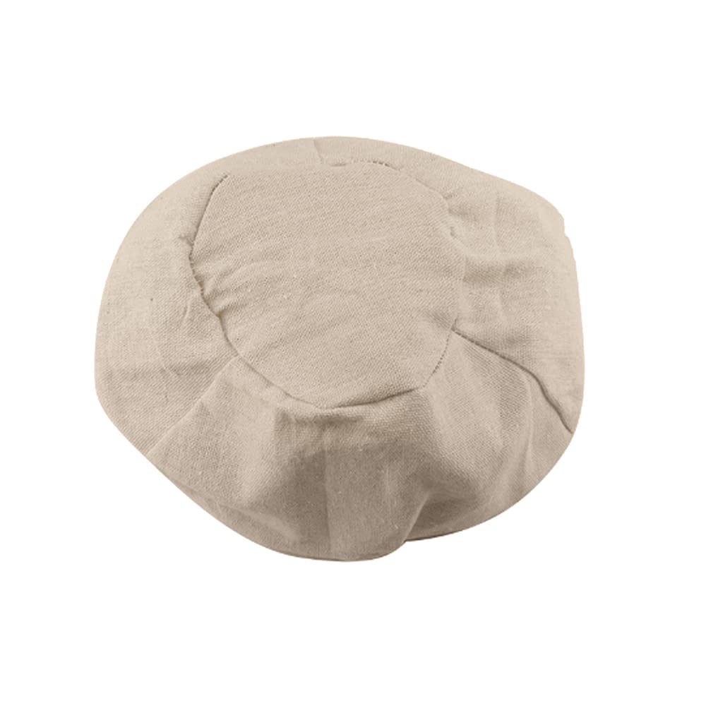 Yzwuyou 4 stuks bakkerslinnen linnen doek broodbak gistingsdoek, gistingsmand rond 25 cm, linnen inzet voor gistingsmand, voor gistingsmanden brood gistingsfolie Yzwuyou 4 stuks bakkerslinnen linnen doek broodbak gistingsdoek, gistingsmand rond 25 cm, linnen inzet voor gistingsmand, voor gistingsmanden brood gistingsfolie