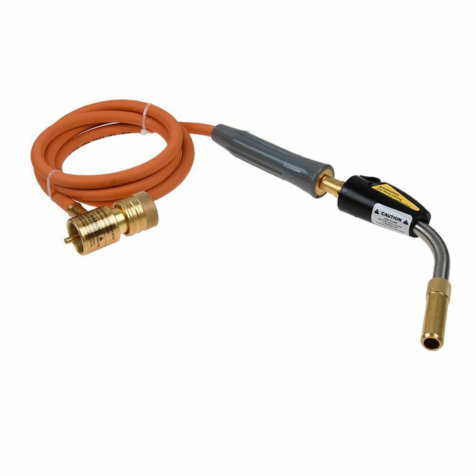 Kit de soplete de soldadura de autoencendido con llama ajustable 360 grados de punta giratoria de alta presión para soldadura, fontanería, reparación de refrigeración