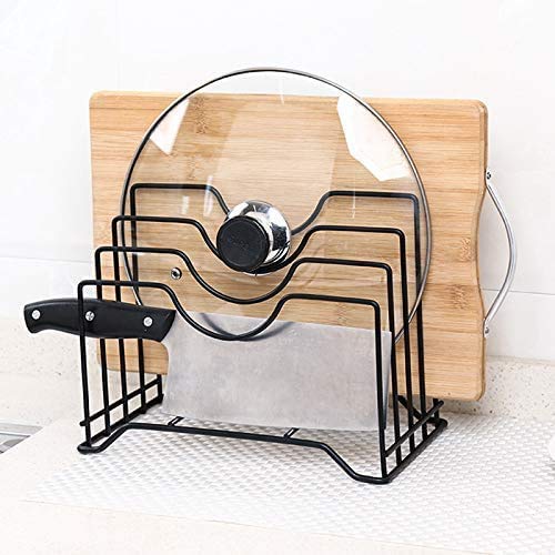 Buy ISTARA Multifunction 4 Slot Pan Cover Storage Rack Kitchen
