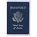 Qaoquda Plastic Passport Cover Passport Protector (Pack of 5) (transparent clear)