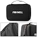 FOXWELL Hard Protection Carrying Case for NT510 Obd2 Code Reader Check Engine Light Scanner and Diagnostic Scan Tool - Polyester Fibre & EVA Travel Case (Black)