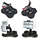 ChargerCity "Claw-X Nonslip Smartphone Beanbag Friction Dashboard Mount for Galaxy S24 S23 i Phone 14 15 13 Pro MAX Ultra OnePlue Google Pixel (All Smartphones up to 4 inch Wide)