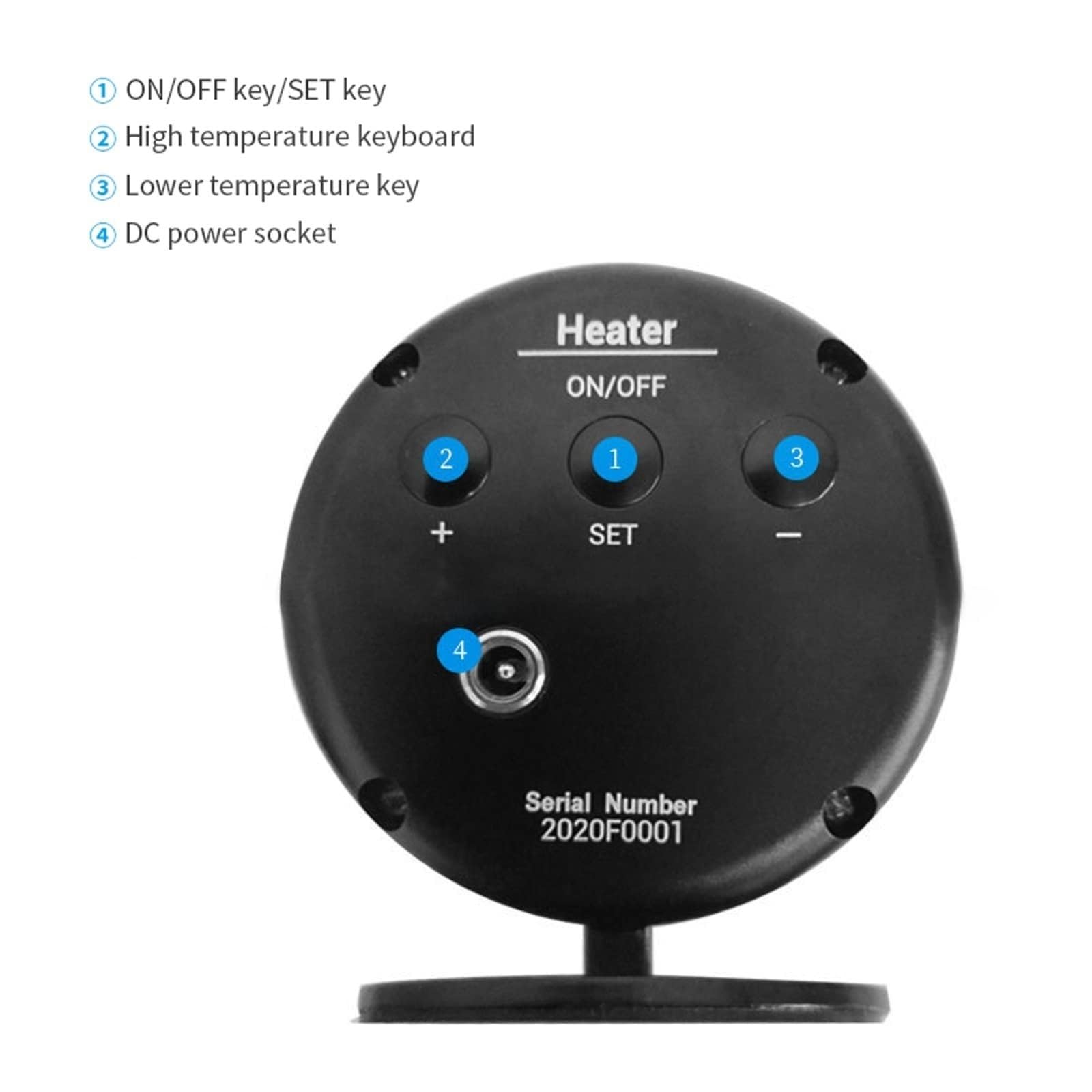 Dental Composite Heater with LED Display, Adjustable Temperature 40℃-70℃, Resin Heater for Improved Performance