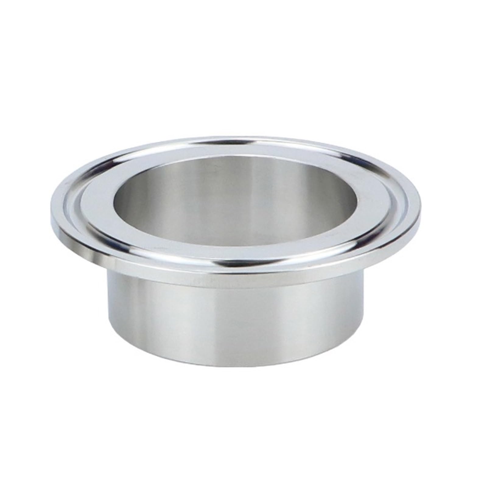 MQXFCZUX 1pcs 12.7-219mm OD Pipe Fittings Weld Ferrule Tri Clamp SUS304 Homebrewing Connector Joint(12.7mm Ferrule 25.4) MQXFCZUX