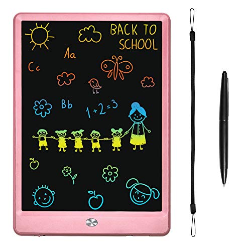 KURATU LCD Writing Tablets for Kids 10 inch Colorful Screen Electronic Drawing Pads
