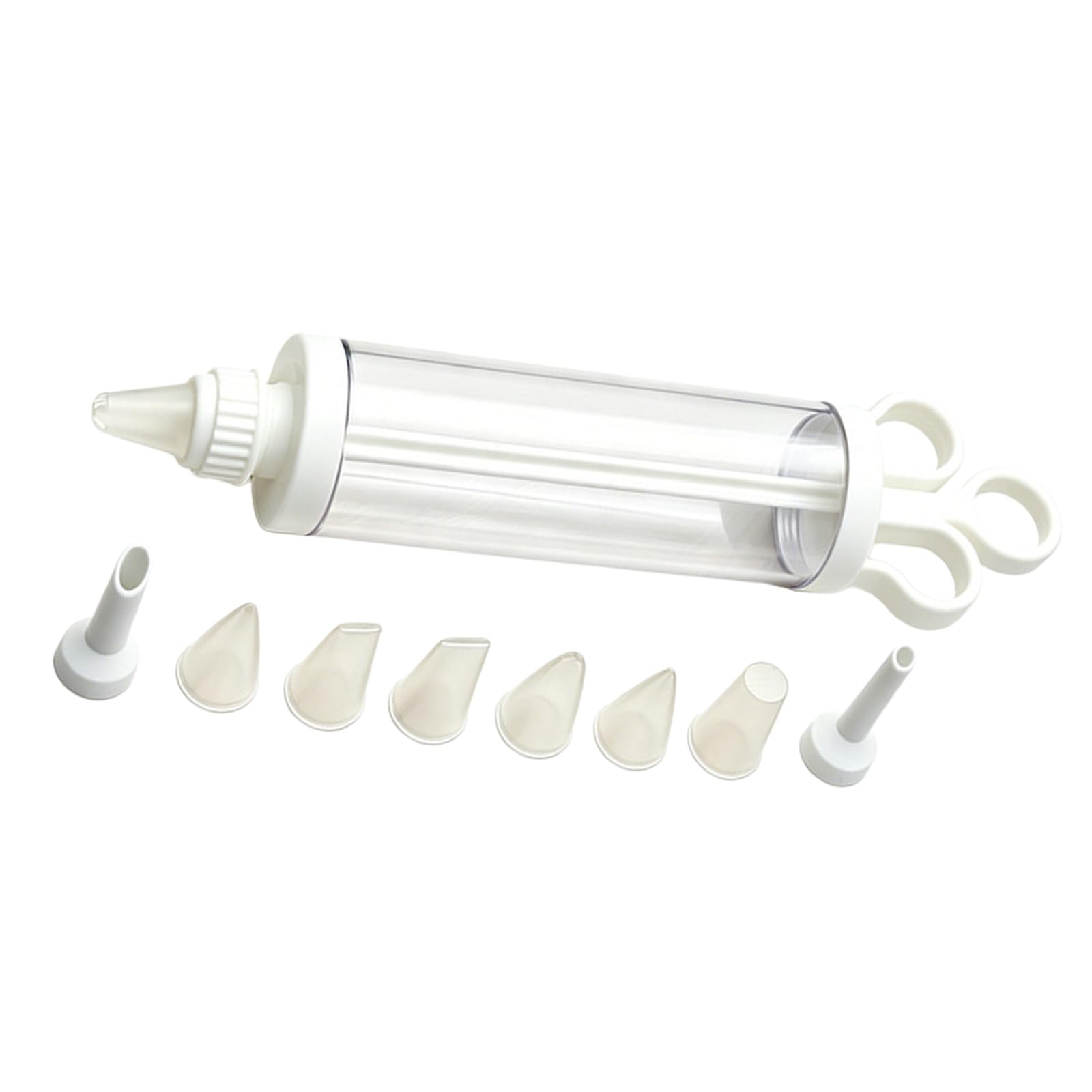 carotoe Sturdy ABS Cake Decorating Tip Collection Ergonomic Piping Tip for New Hand and Expert Bakers with Various Shape ABS Frosts