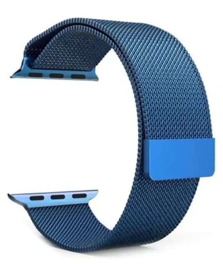 Jivitam Stainless Steel Band Compatible with Fire-Boltt Visionary BSW046, Fire-Boltt Ring BSW005, FireBoltt Call BSW014, FireBoltt Ring Pro BSW029 (Watch Not Included) (Blue) (B0BHPVH4JC) Amazon Price History, Amazon Price Tracker