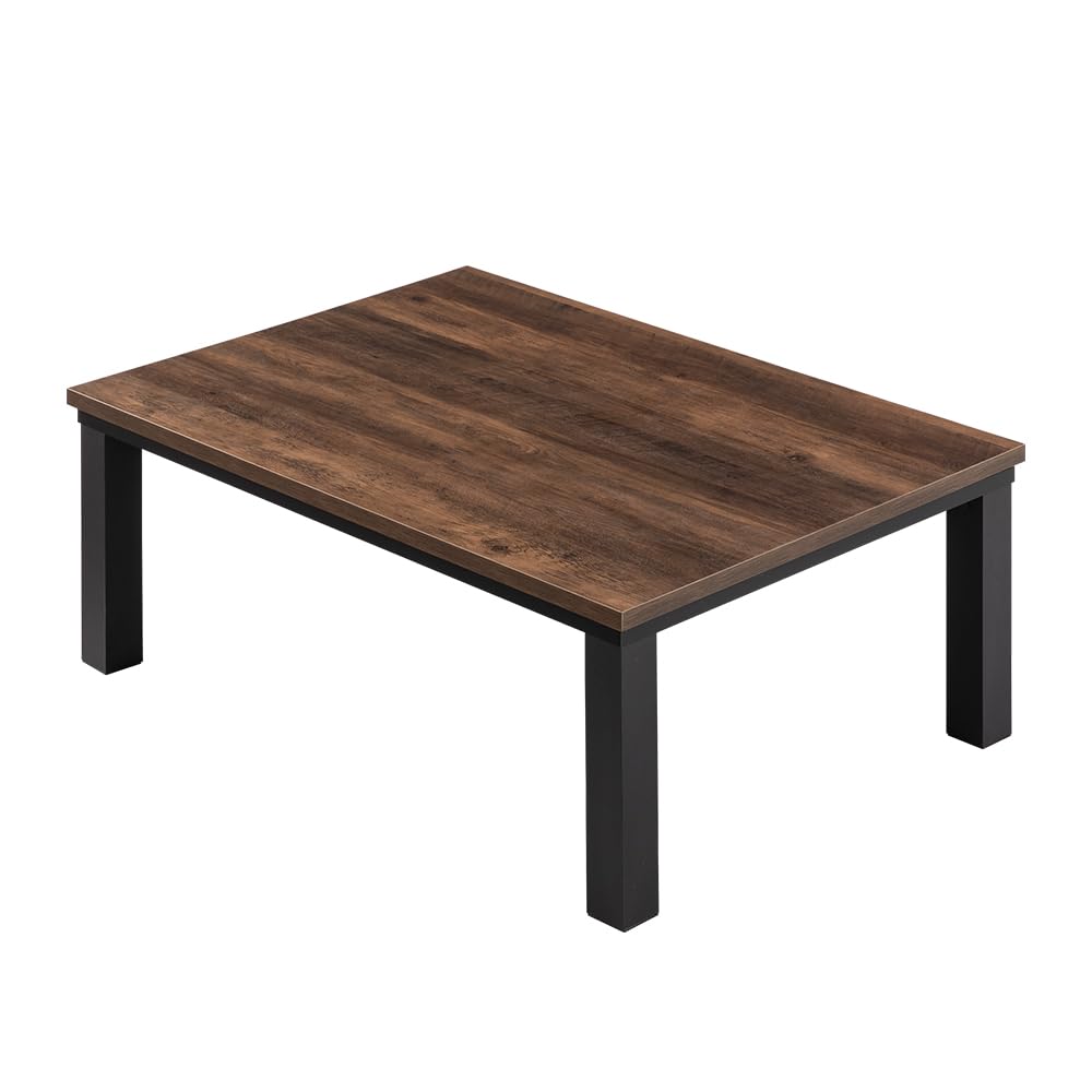 Amazon.co.jp : フラットヒーター こたつテーブル 105×75cm テーブル