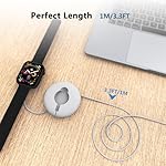 2pack for Apple Watch Charger,USB A Plug,3.3ft/1M Cable with Protective case and Portable Design,Compatible with iwatch Charger Series. - Image 4