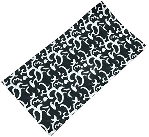 L&H Men Women Unisex Seamless Headband Bandana Snood Face Cover Mask Multifunctional Tube Neck Gaiter Warmer Balaclava Gym Sports Cycling Yoga Head Hair Band Wrap