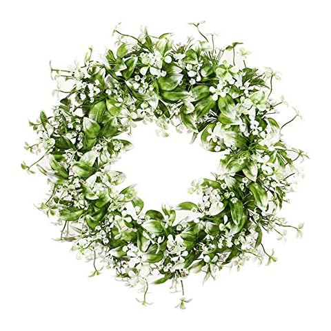 Künstlicher Kranz mit Blumen und Blätter Cover