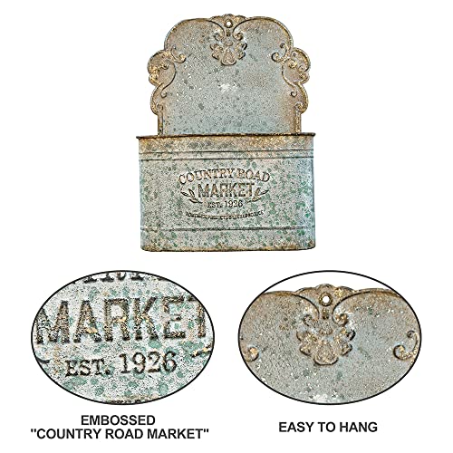 All-Chic-Metal-Wall-Planter-Wall-Mount-Planter-Wall-Metal-Hanging-Planter-Wall-Vases-for-Flowers-Planters-for-Outdoor-Plants-for-Farmhouse-Wall-Decor-Rustic All Chic Metal Wall Planter Wall Mount Planter Wall Metal Hanging Planter Wall Vases for Flowers Planters for Outdoor Plants for Farmhouse Wall Decor Rustic