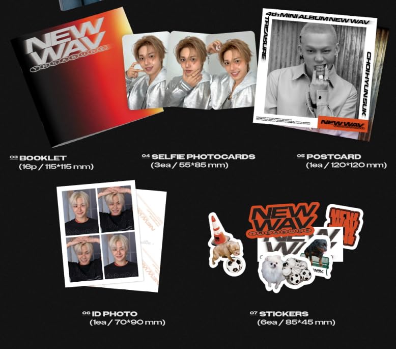 Amazon.co.jp: [ RAW VER. ] TREASURE - 4th MINI ALBUM [ NEW WAV