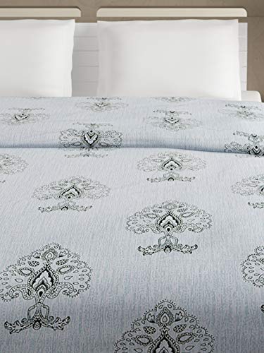 Image of Swayam Double Size AC Comforter | 254 cm X 228 cm | Beige, 150 GSM | Comes with Health Layer : Prevents oozing Out of Fibre
