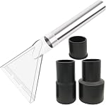Compatible universelle avec tous les accessoires d'extraction de vide de magasin avec 2-1/2" & 1-7/8" & 1-1/4" Trois adaptateurs Auto de détail Accessoires d'extraction de tête sous vide pour tapisserie & Nettoyage des tapis