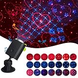 USB Star Night Light Projector, 9 Functional Modes & 24 Lighting Effects, Sound Activated Strobe, Ad