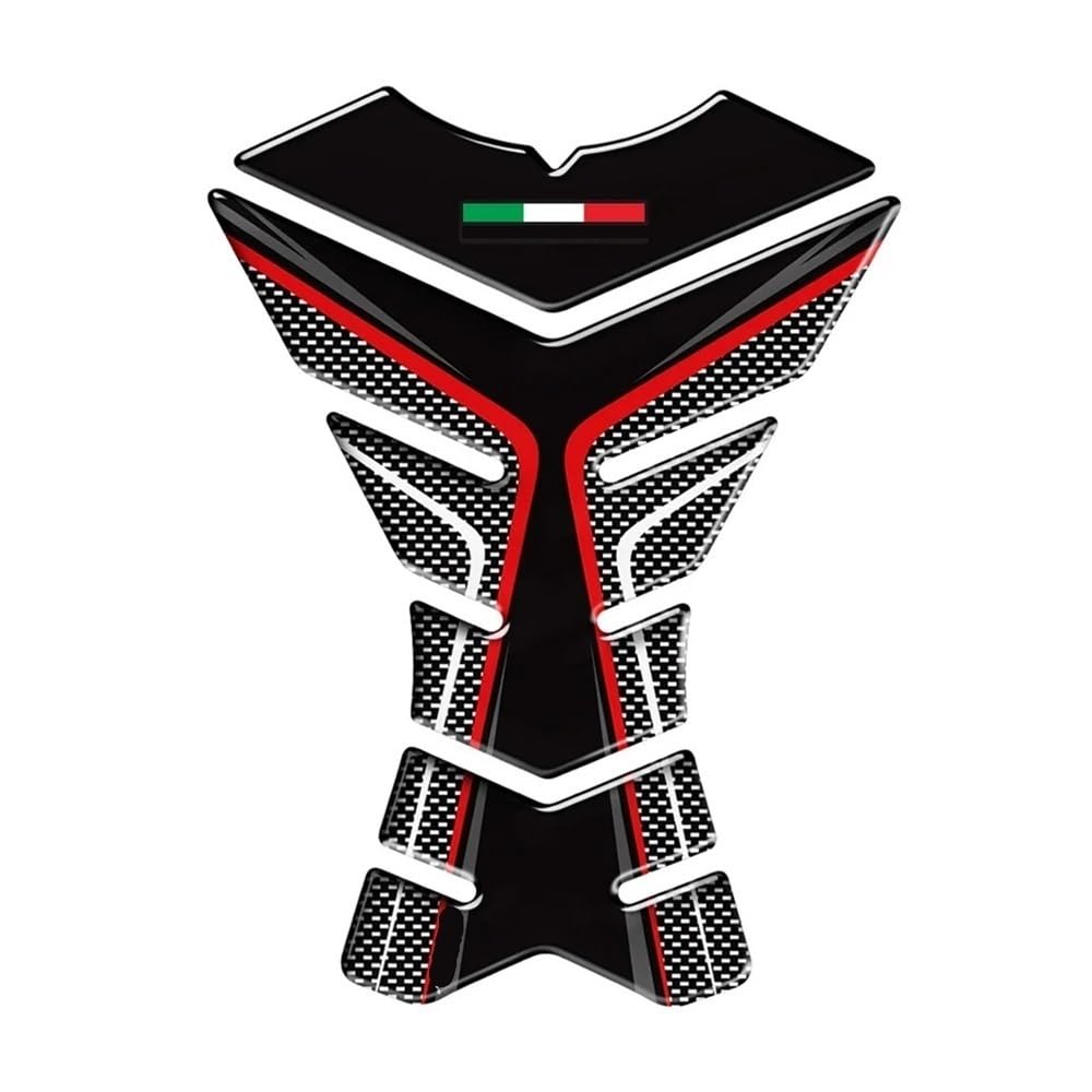 Fuel Tank Stickers Resin Motorcycle Tank Pad Protector Sticker Universal Gas Fuel Decal Accessories