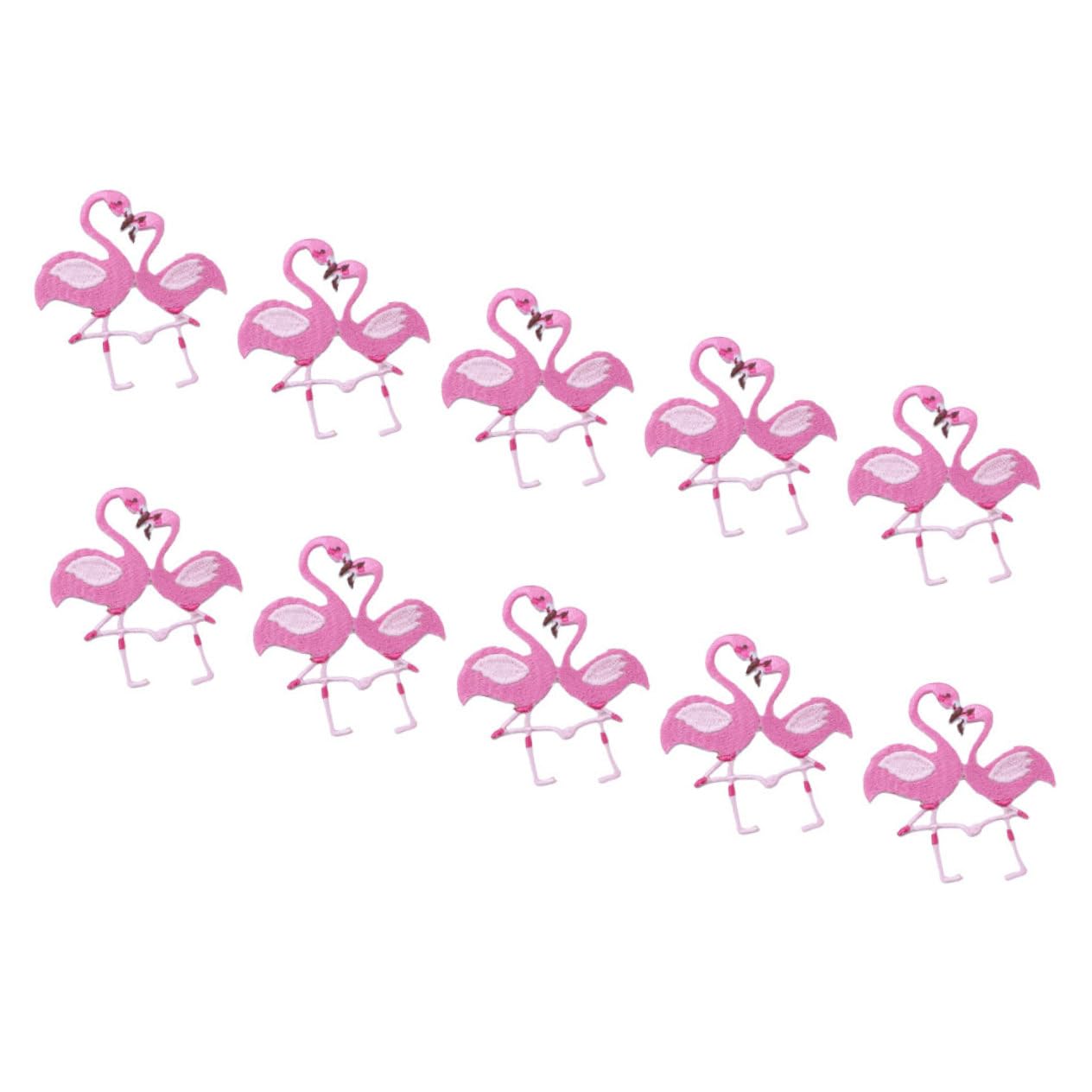 Gadpiparty 5 Set Toppe Ricamate Forma Per Abbigliamento Decorazioni Per Borse Applicazioni Da Cucire E Stirare Accessorio Fai Da Te Per Tuoi Outfit 10 Pezzi * 5