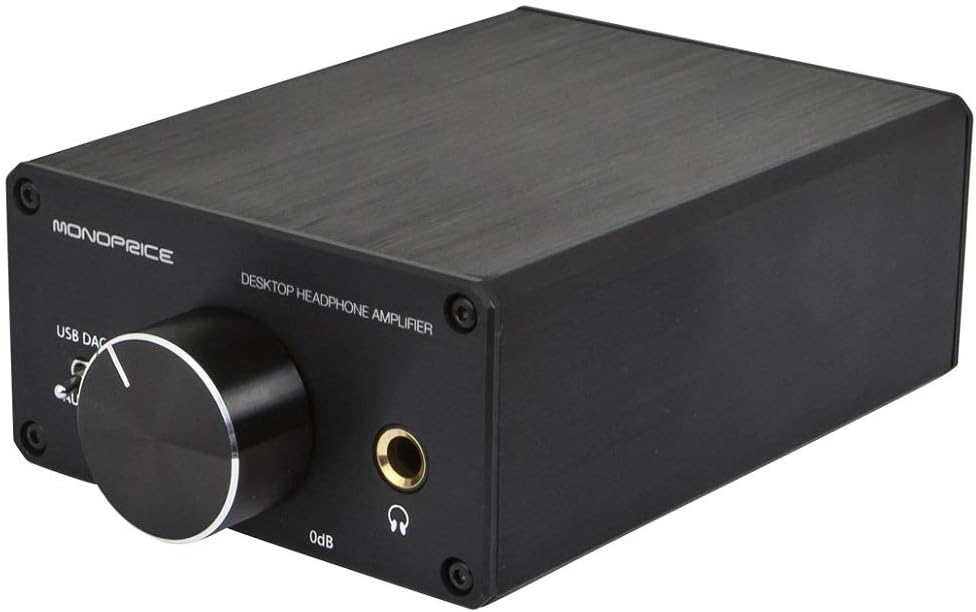 Uр Tо 50% оƒƒ Monoprice 111567 Desktop Headphone Amplifier