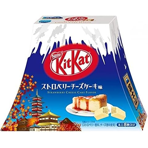 KitKat Japan, Strawberry Cheesecake, Fuji Box Cover