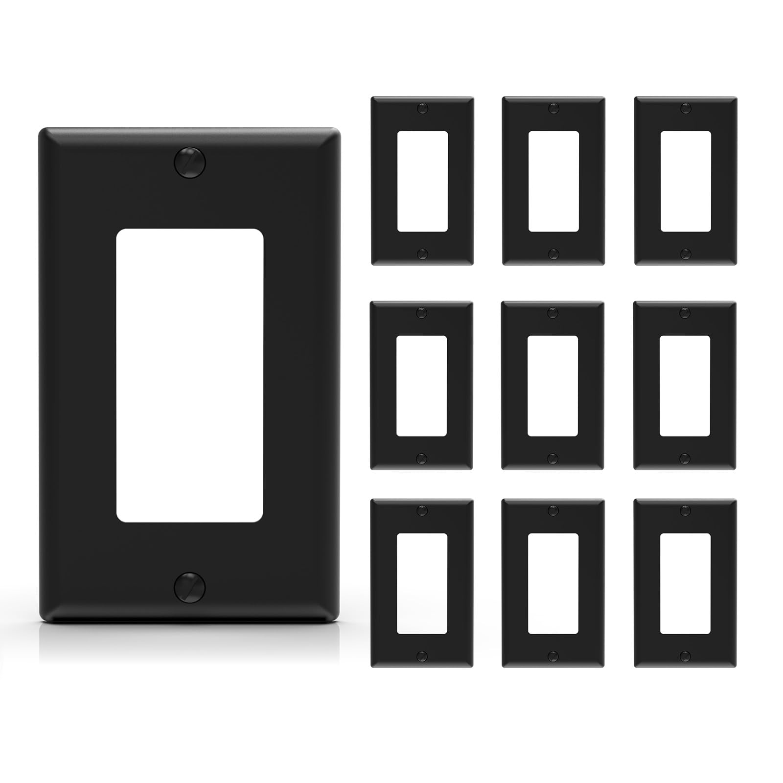 Decorative Wall Plates - Glossy White -31