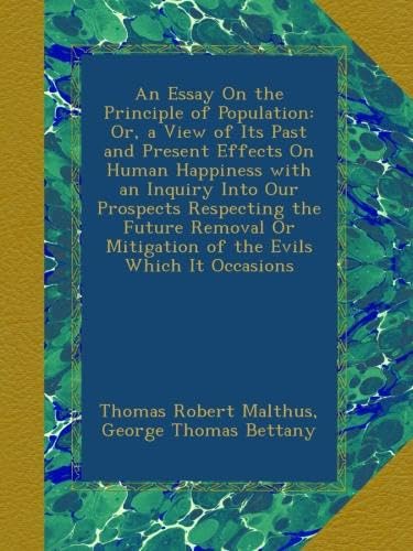 An Essay on the Principle of Population (Malthus)