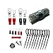 4 Gauge CCA Amplifier Installation Wiring Kit 1000W Power Handling Complete Amp Wire Kit for High-Performance Car Audio Systems, Delivers Clear Power to Subwoofers, Speakers, and Head Units