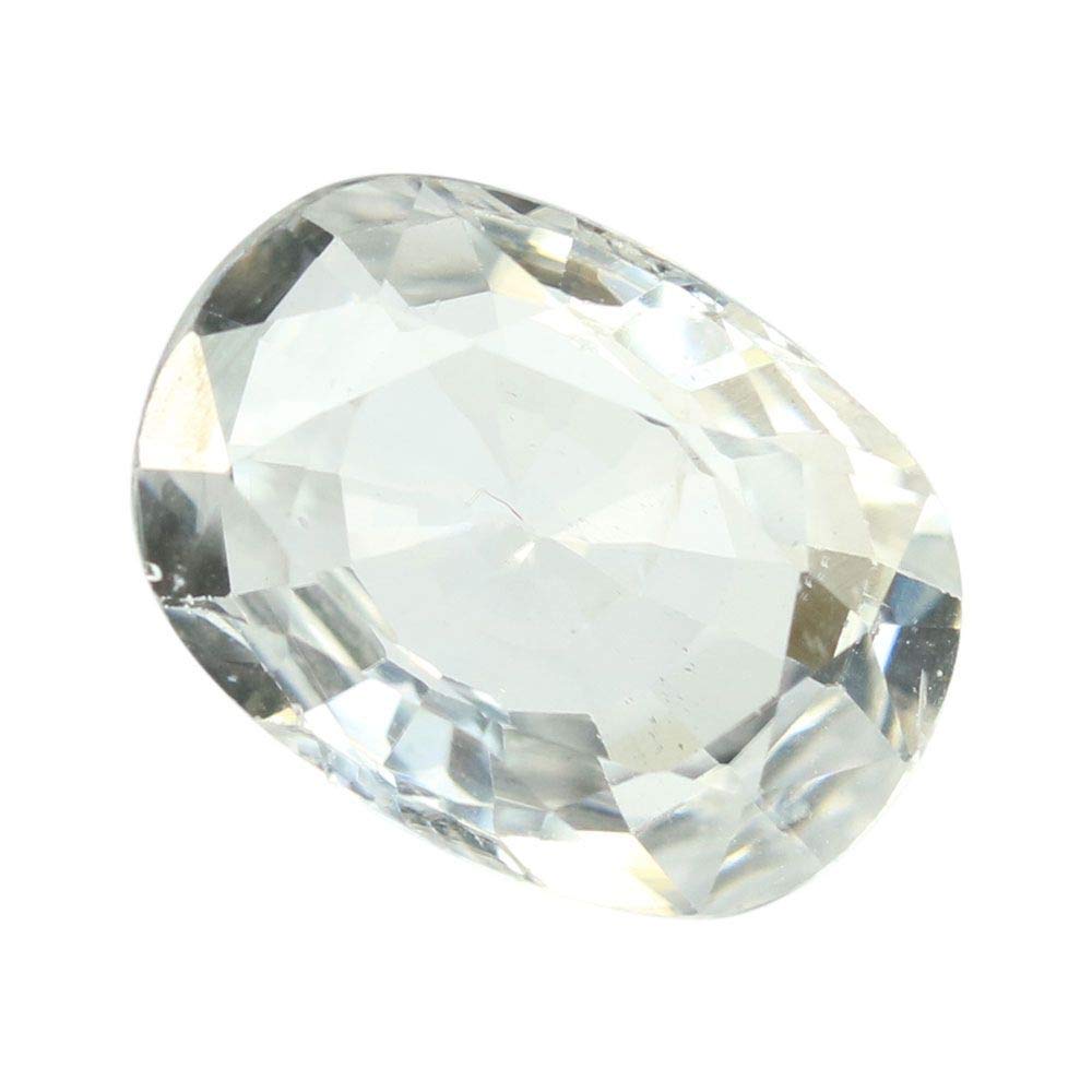 WisdomMohit Gems 15.50 Carat White Zircon Jarkan Gemstone Original Certified AAA+ Quality