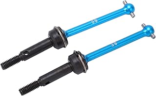 Pilipane RC Rear CVD Drive Shaft Replacement High Accuracy Universal RC Metal CVD Transmission Shaft for 1/10 RC Car