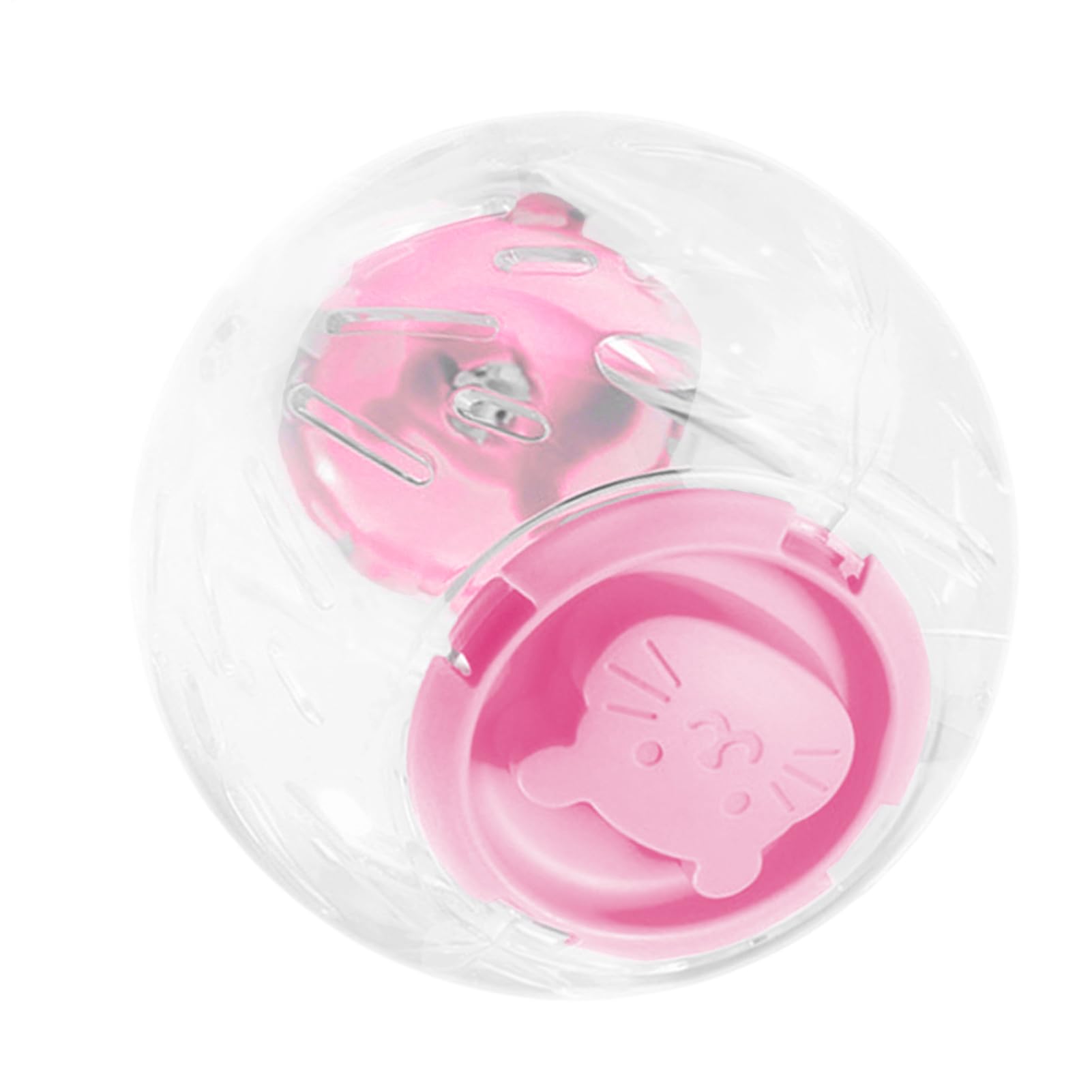 Hamster Ball Large,Clear Large Silent Safe Portable Toys - Hamster Running Toys,for Pet Guinea Gerbil Ferret Chinchilla Hedgehog Gecko Glider Badger Bath Home