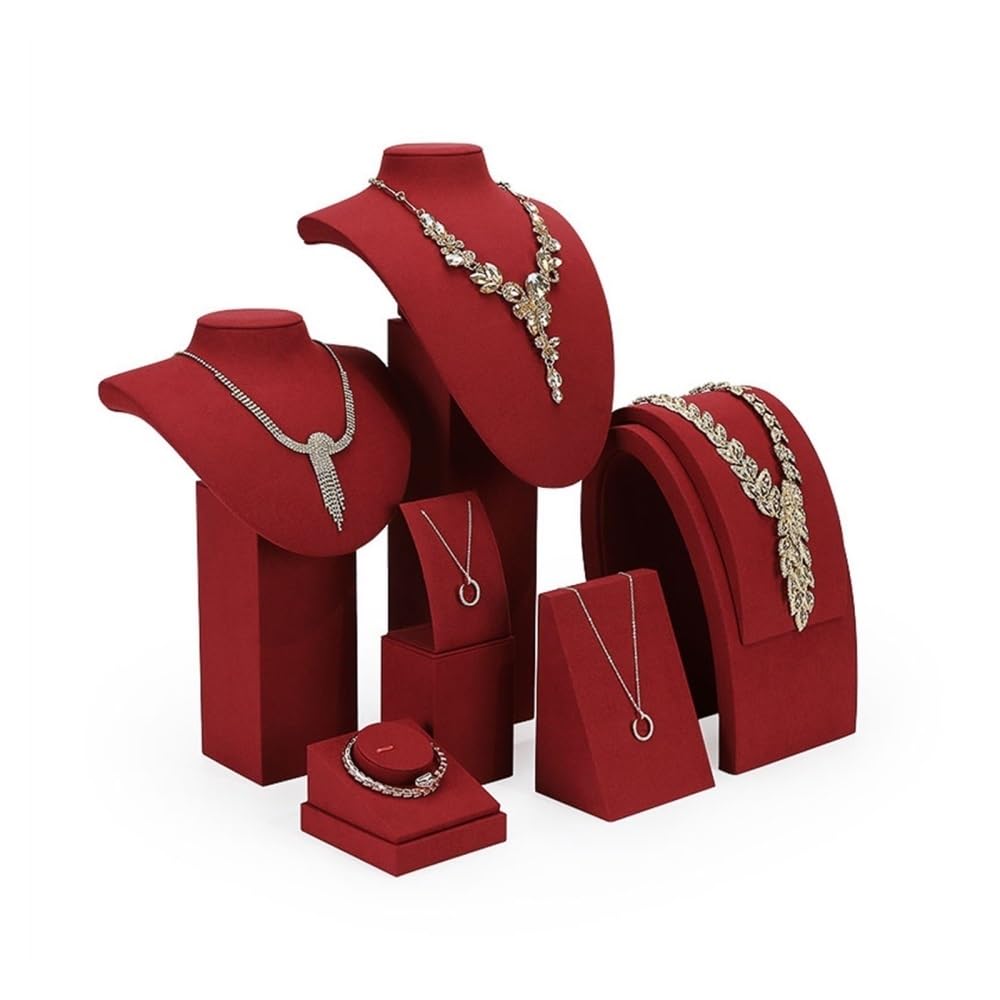 Expositor de joyas, Expositor de joyas y collares, soporte de cadena alta for collares(S)