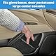 Ceeyoll Fahrzeugmappe Dokumentenmappe A5, Fahrzeugmappe, Auto Handschuhfach Organizer, Fahrzeugpapiere Mappe Mit Mehreren Fächern, Tragbarer Manuelle Tasche, Für Karten Autozubehör Bordmappe